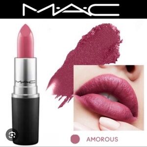 MAC 801 AMOROUS Satin Lipstick NIB Authentic Full Size Original *USED